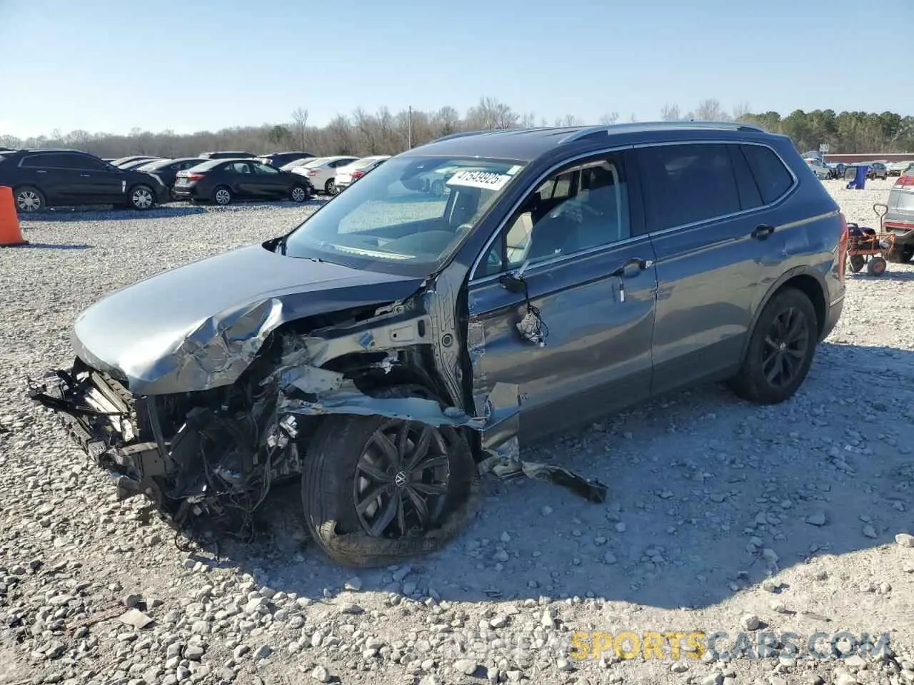 1 Photograph of a damaged car 3VV3B7AX3PM134005 VOLKSWAGEN TIGUAN 2023