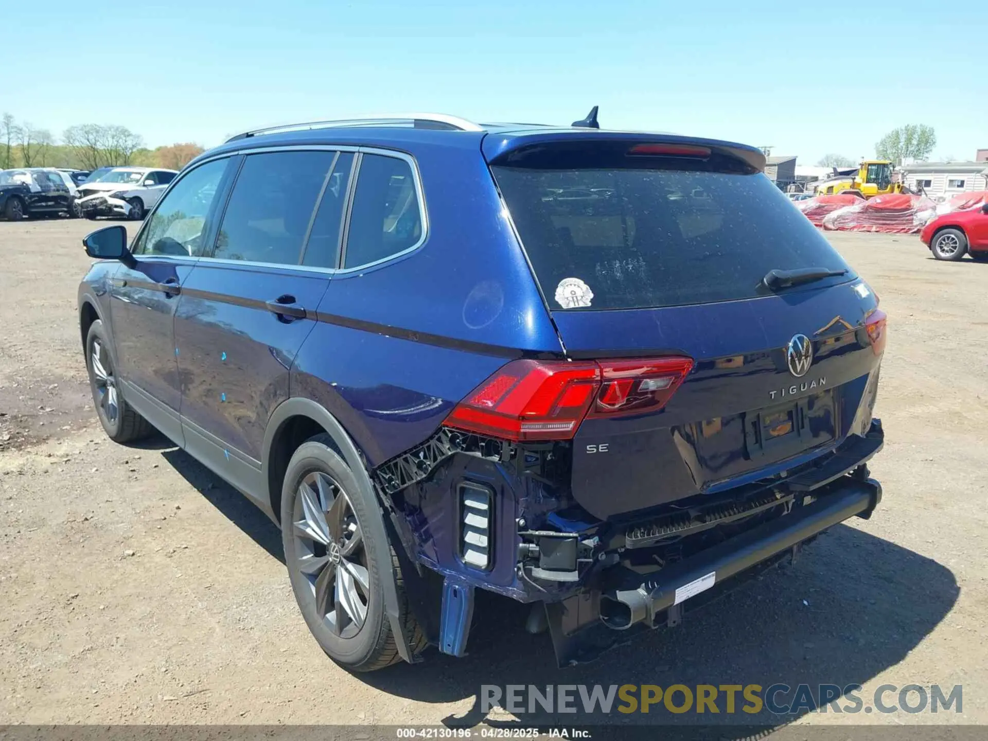 6 Photograph of a damaged car 3VV3B7AX4PM117343 VOLKSWAGEN TIGUAN 2023