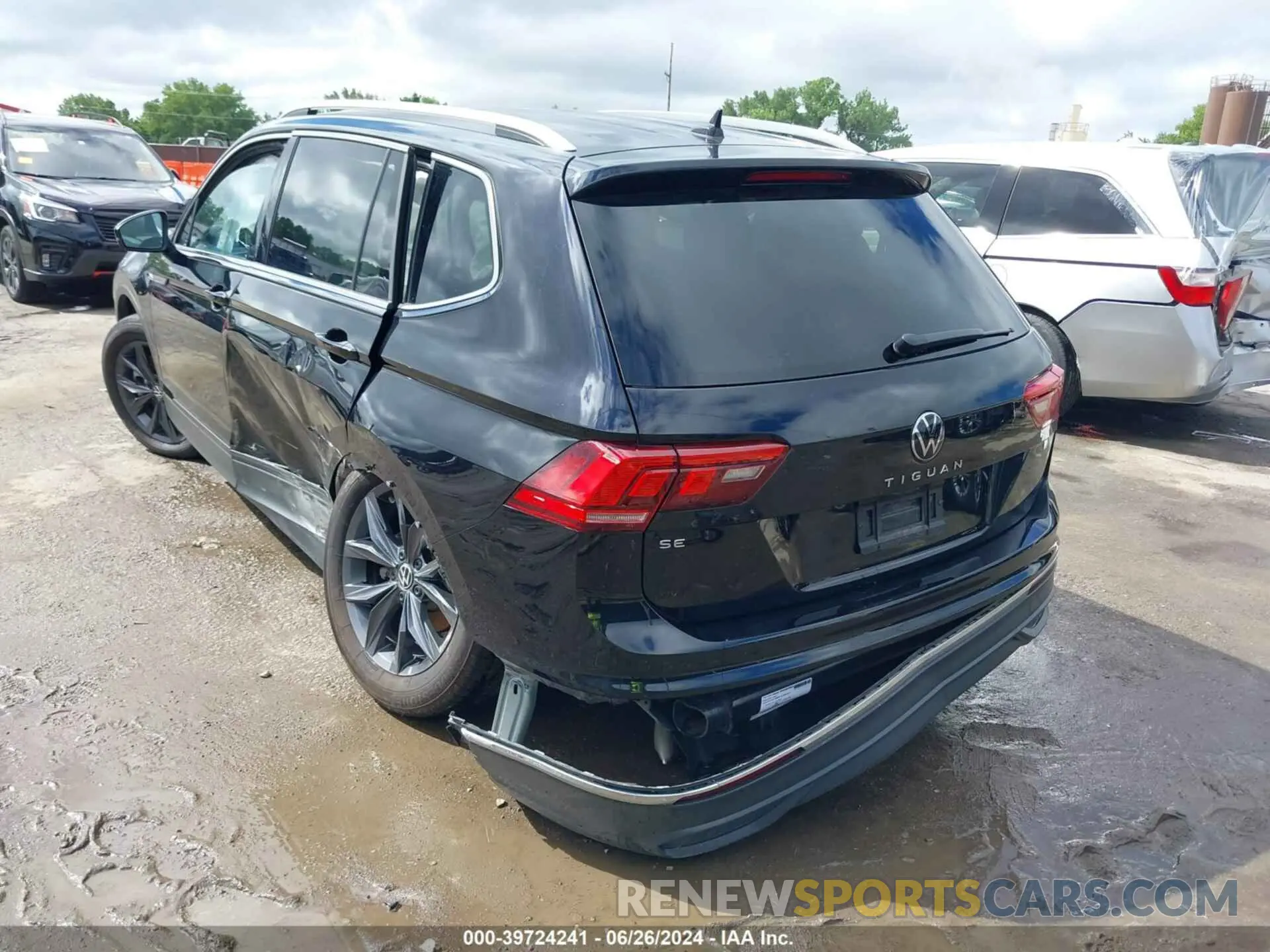 3 Фотография поврежденного автомобиля 3VV3B7AX4PM136264 VOLKSWAGEN TIGUAN 2023