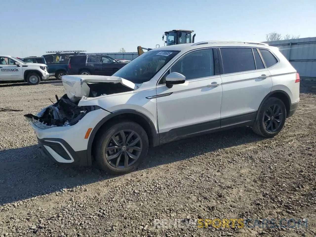 1 Photograph of a damaged car 3VV3B7AXXPM049534 VOLKSWAGEN TIGUAN 2023