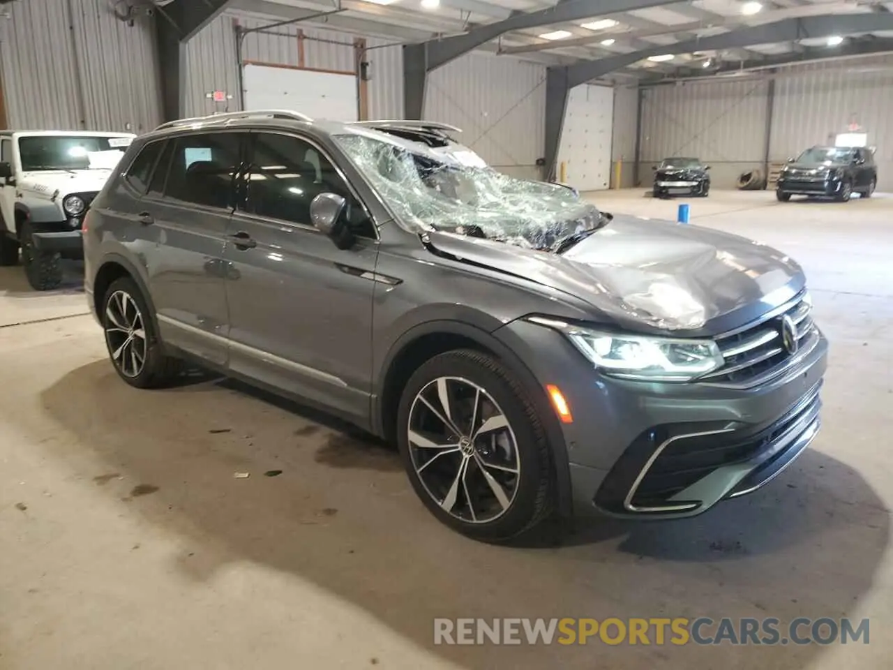 4 Фотография поврежденного автомобиля 3VV4B7AX3PM072402 VOLKSWAGEN TIGUAN 2023