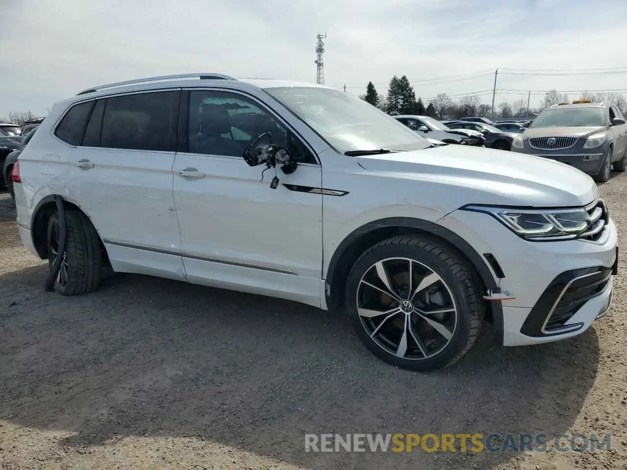 4 Фотография поврежденного автомобиля 3VV4B7AX6PM063757 VOLKSWAGEN TIGUAN 2023