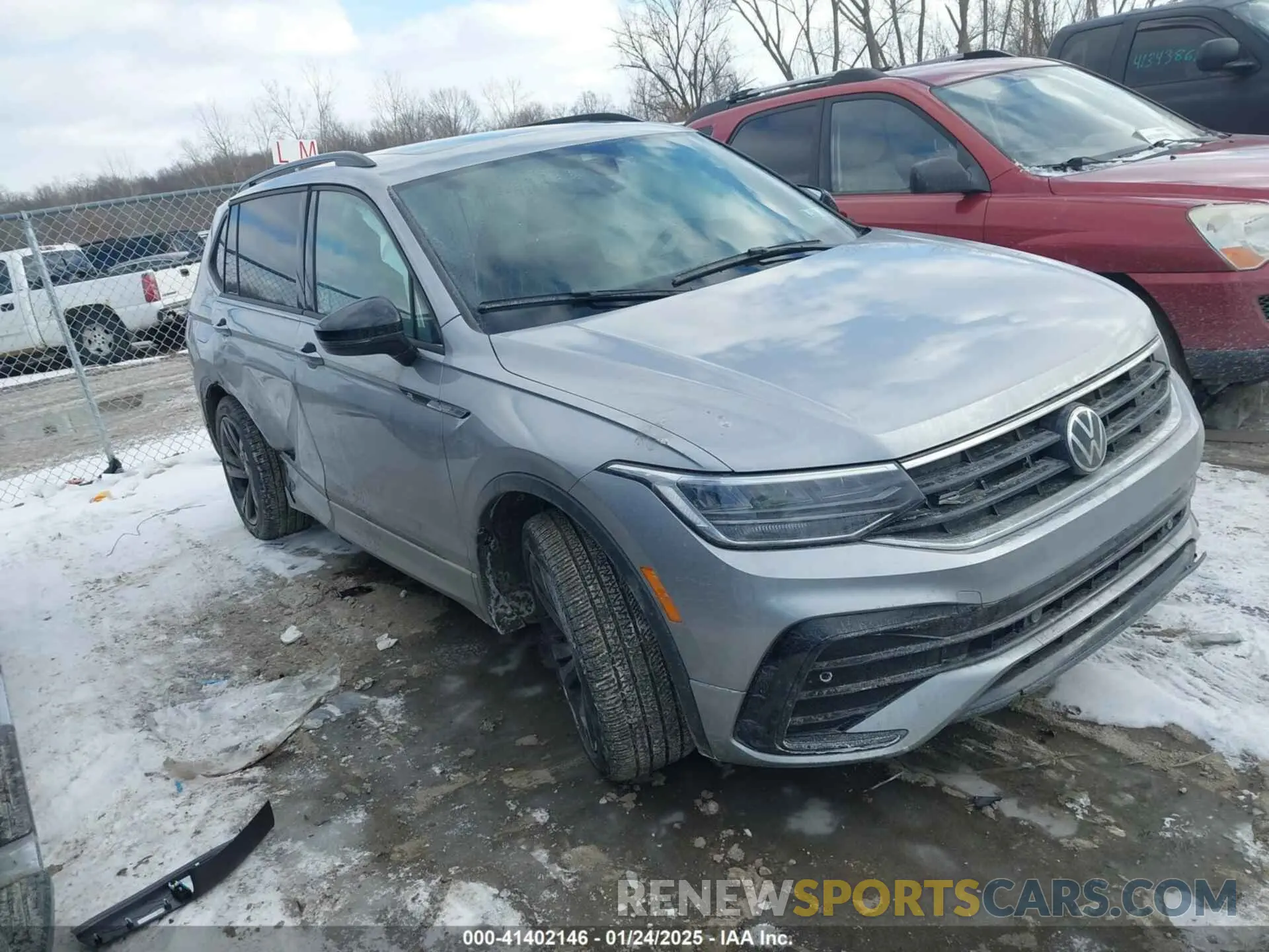 1 Фотография поврежденного автомобиля 3VV8B7AX3PM106873 VOLKSWAGEN TIGUAN 2023