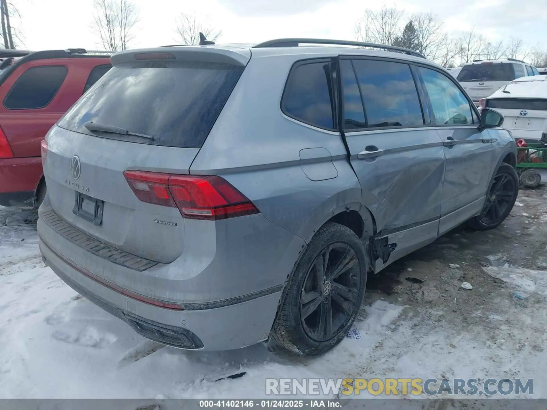 4 Фотография поврежденного автомобиля 3VV8B7AX3PM106873 VOLKSWAGEN TIGUAN 2023