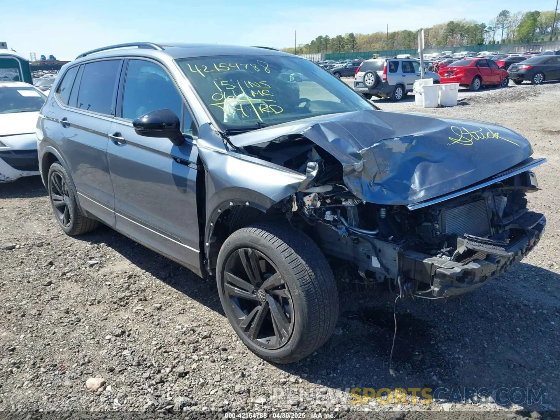 1 Фотография поврежденного автомобиля 3VV8B7AX7PM102793 VOLKSWAGEN TIGUAN 2023