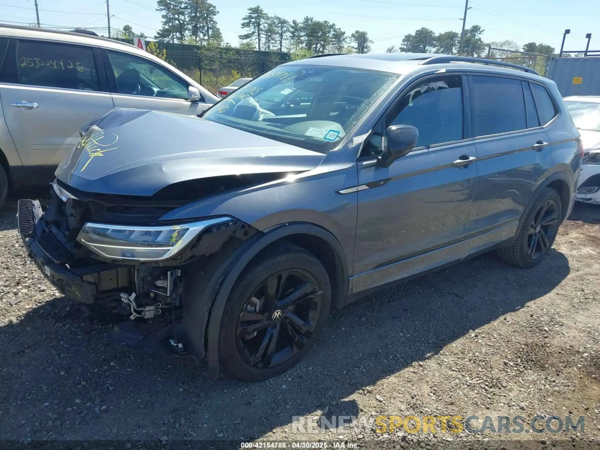 2 Фотография поврежденного автомобиля 3VV8B7AX7PM102793 VOLKSWAGEN TIGUAN 2023