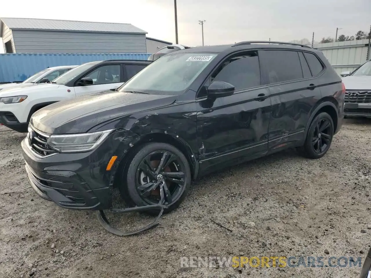 1 Photograph of a damaged car 3VVCB7AX2PM115333 VOLKSWAGEN TIGUAN 2023