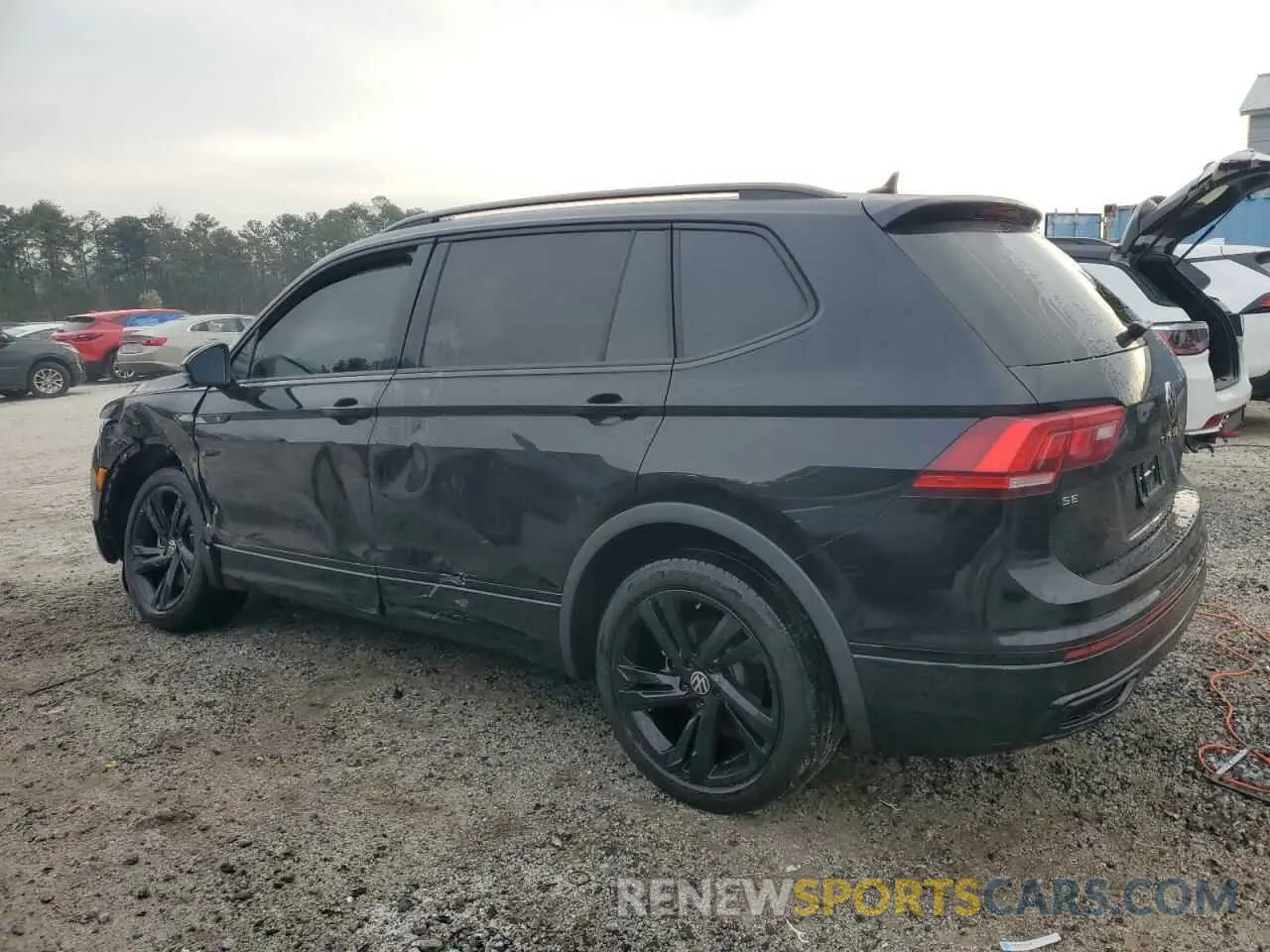 2 Photograph of a damaged car 3VVCB7AX2PM115333 VOLKSWAGEN TIGUAN 2023