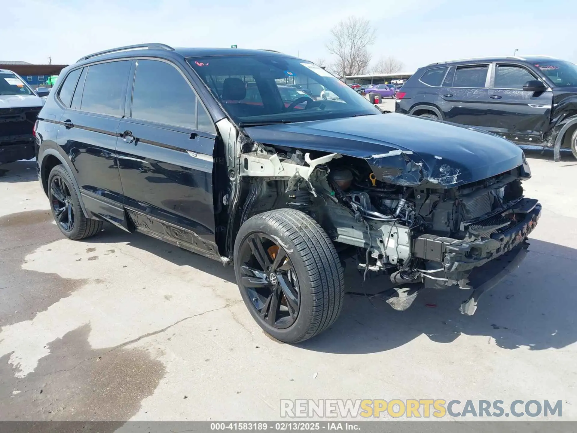 1 Photograph of a damaged car 3VVCB7AX5PM139416 VOLKSWAGEN TIGUAN 2023