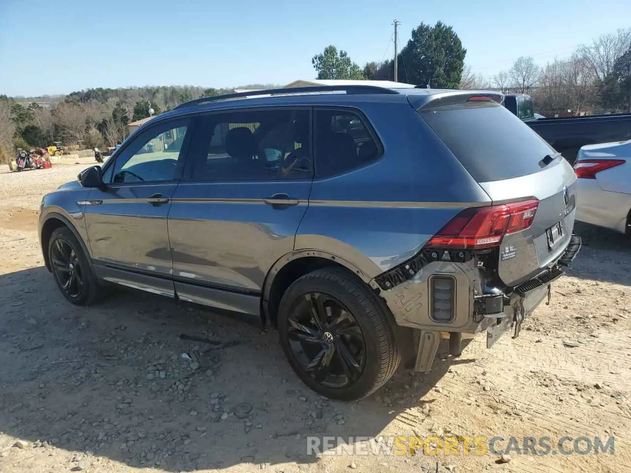 2 Photograph of a damaged car 3VVCB7AX7PM064170 VOLKSWAGEN TIGUAN 2023