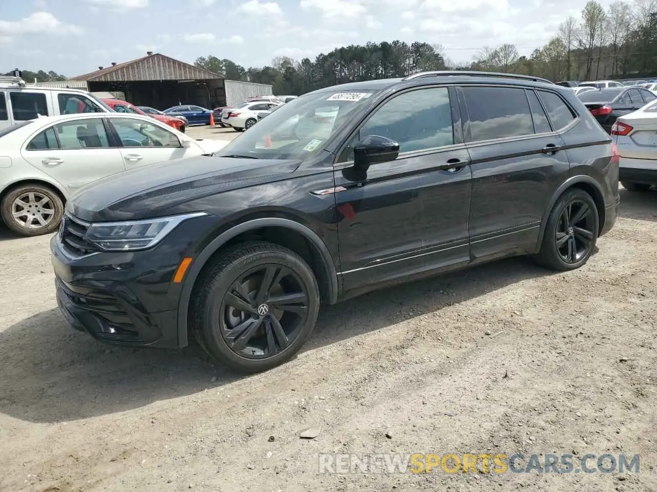 1 Photograph of a damaged car 3VVCB7AX7PM101508 VOLKSWAGEN TIGUAN 2023