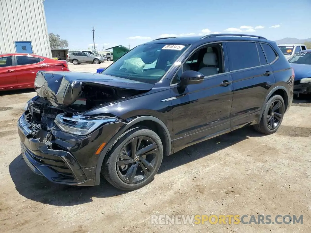 1 Photograph of a damaged car 3VVCB7AXXPM038789 VOLKSWAGEN TIGUAN 2023