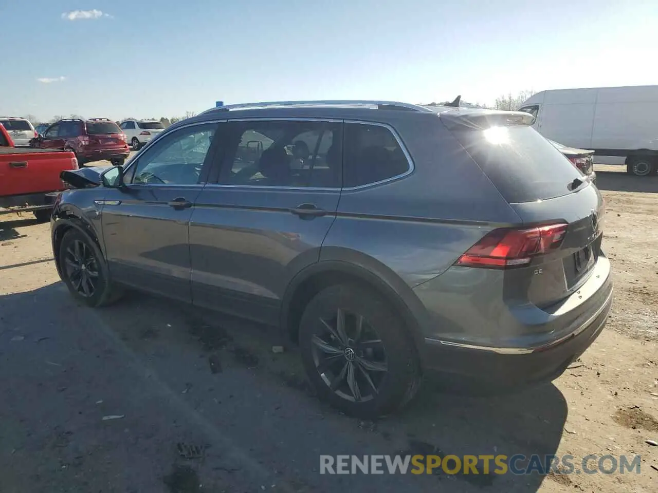 2 Photograph of a damaged car 3VVMB7AX9PM018778 VOLKSWAGEN TIGUAN 2023