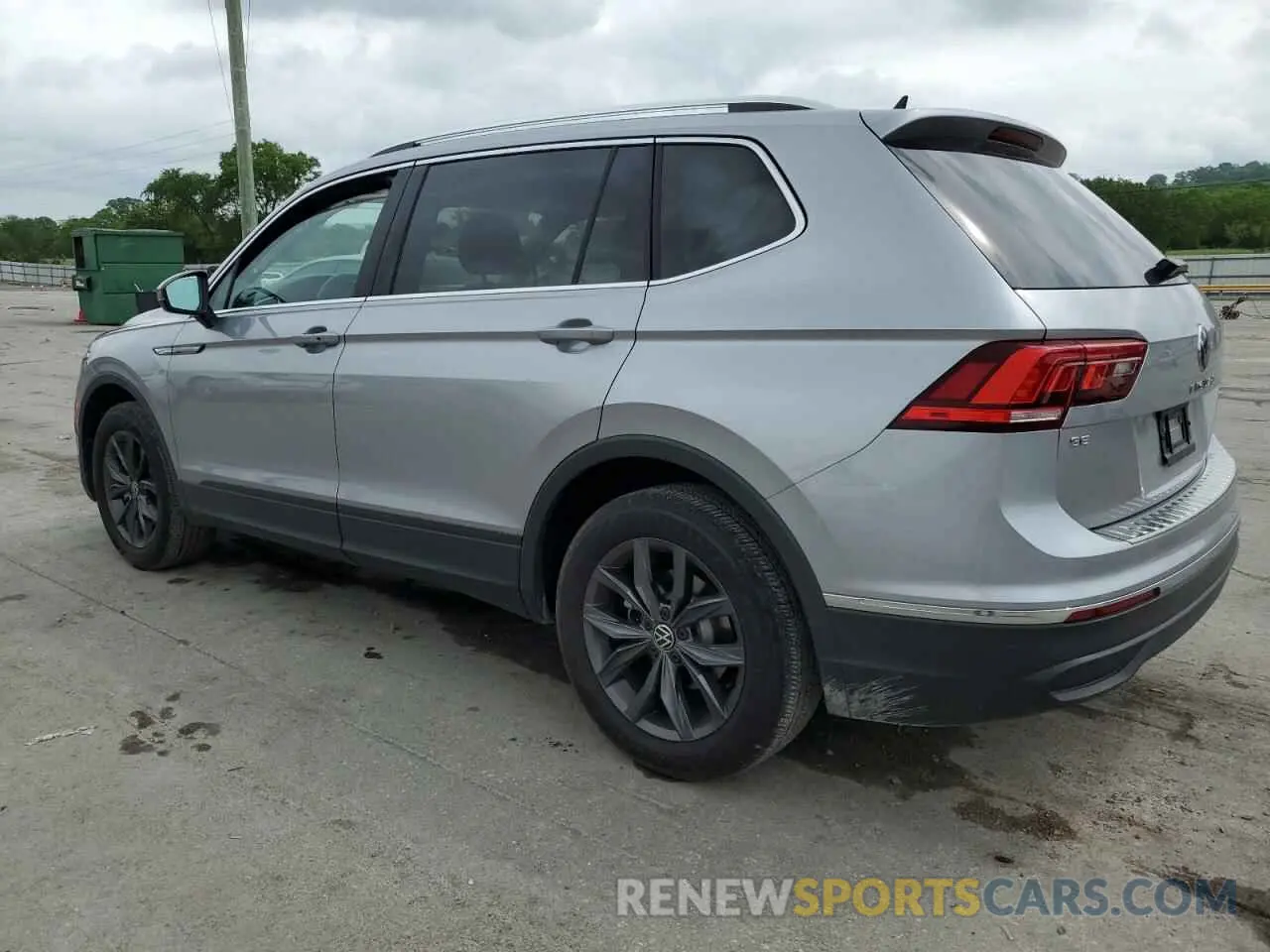 2 Photograph of a damaged car 3VVNB7AX2PM128480 VOLKSWAGEN TIGUAN 2023