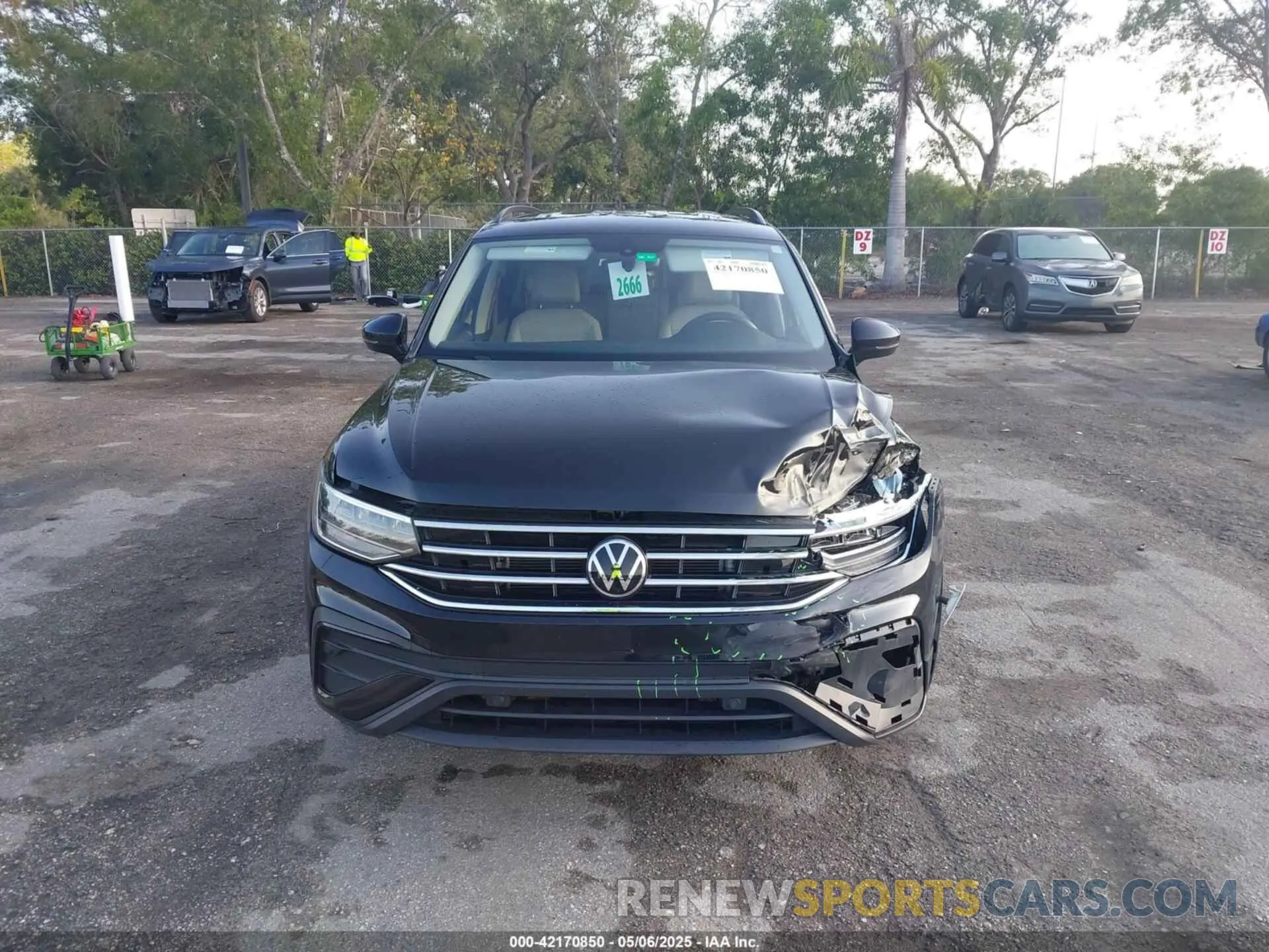 12 Фотография поврежденного автомобиля 3VVRB7AX1PM088491 VOLKSWAGEN TIGUAN 2023