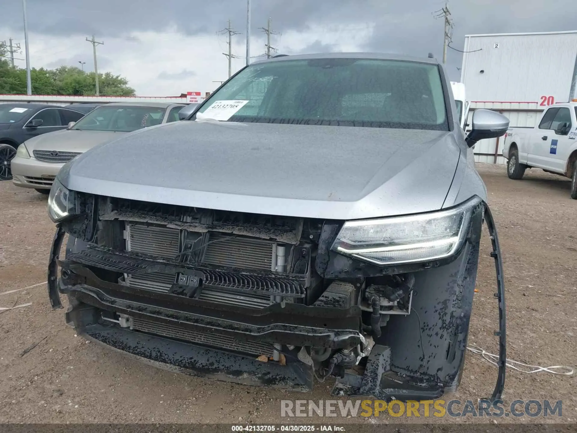 6 Photograph of a damaged car 3VVRB7AX4PM015440 VOLKSWAGEN TIGUAN 2023