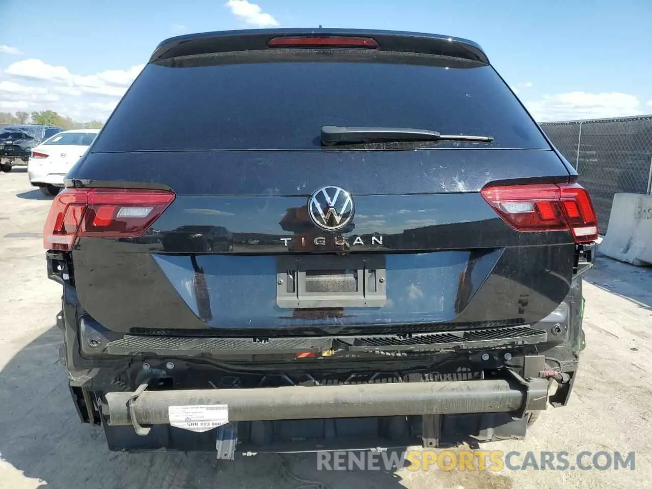 6 Фотография поврежденного автомобиля 3VVRB7AX7PM039327 VOLKSWAGEN TIGUAN 2023