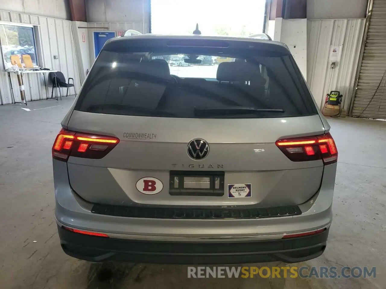 6 Photograph of a damaged car 3VVRB7AXXPM036695 VOLKSWAGEN TIGUAN 2023