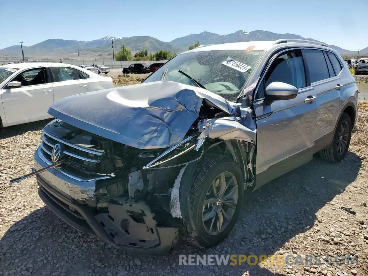 1 Photograph of a damaged car 3VV2B7AX6RM019803 VOLKSWAGEN TIGUAN 2024
