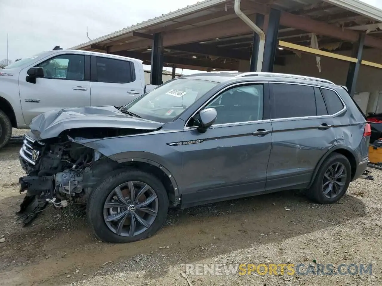 1 Photograph of a damaged car 3VV3B7AX4RM017861 VOLKSWAGEN TIGUAN 2024