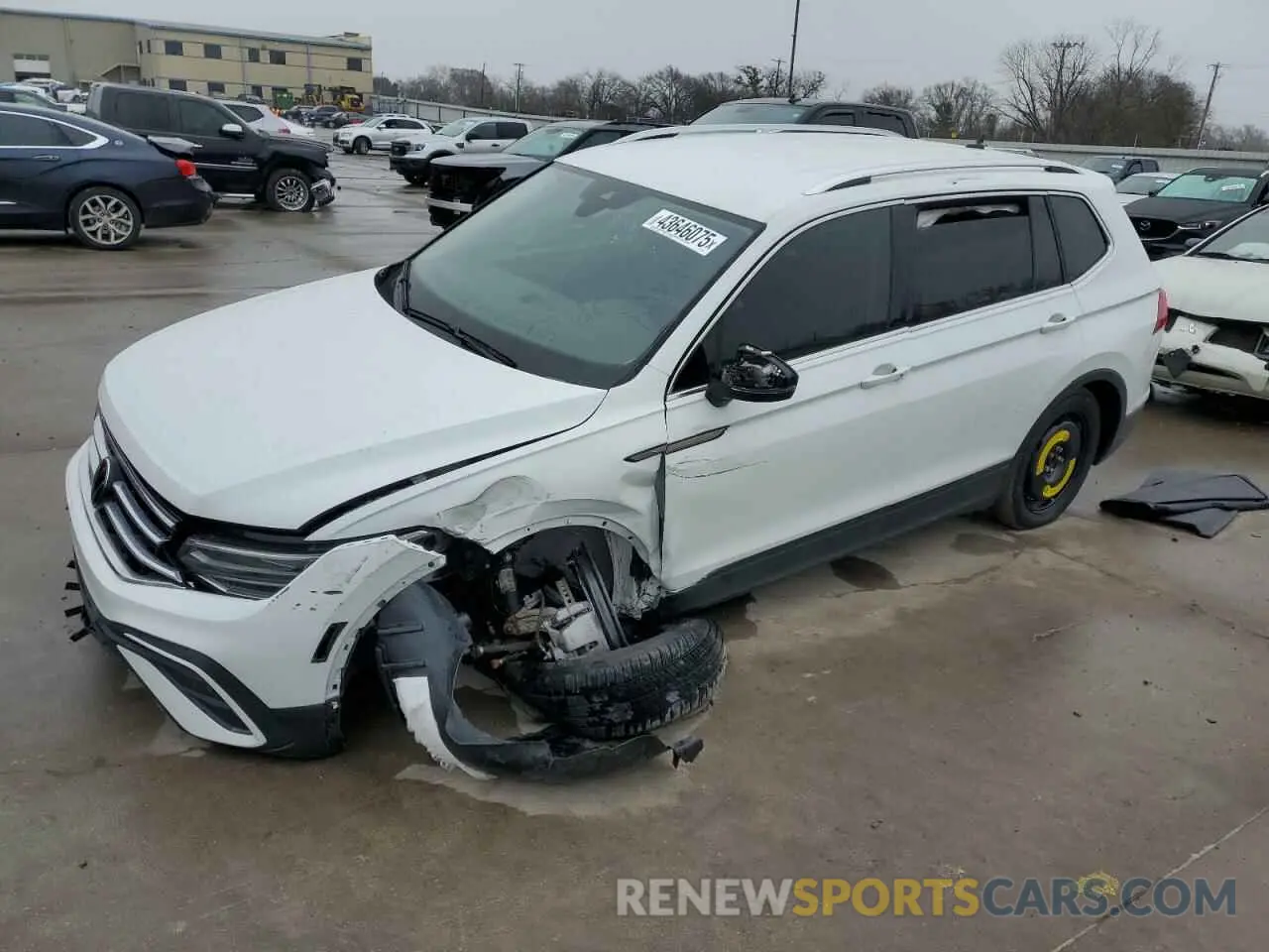 1 Photograph of a damaged car 3VV3B7AX8RM115436 VOLKSWAGEN TIGUAN 2024