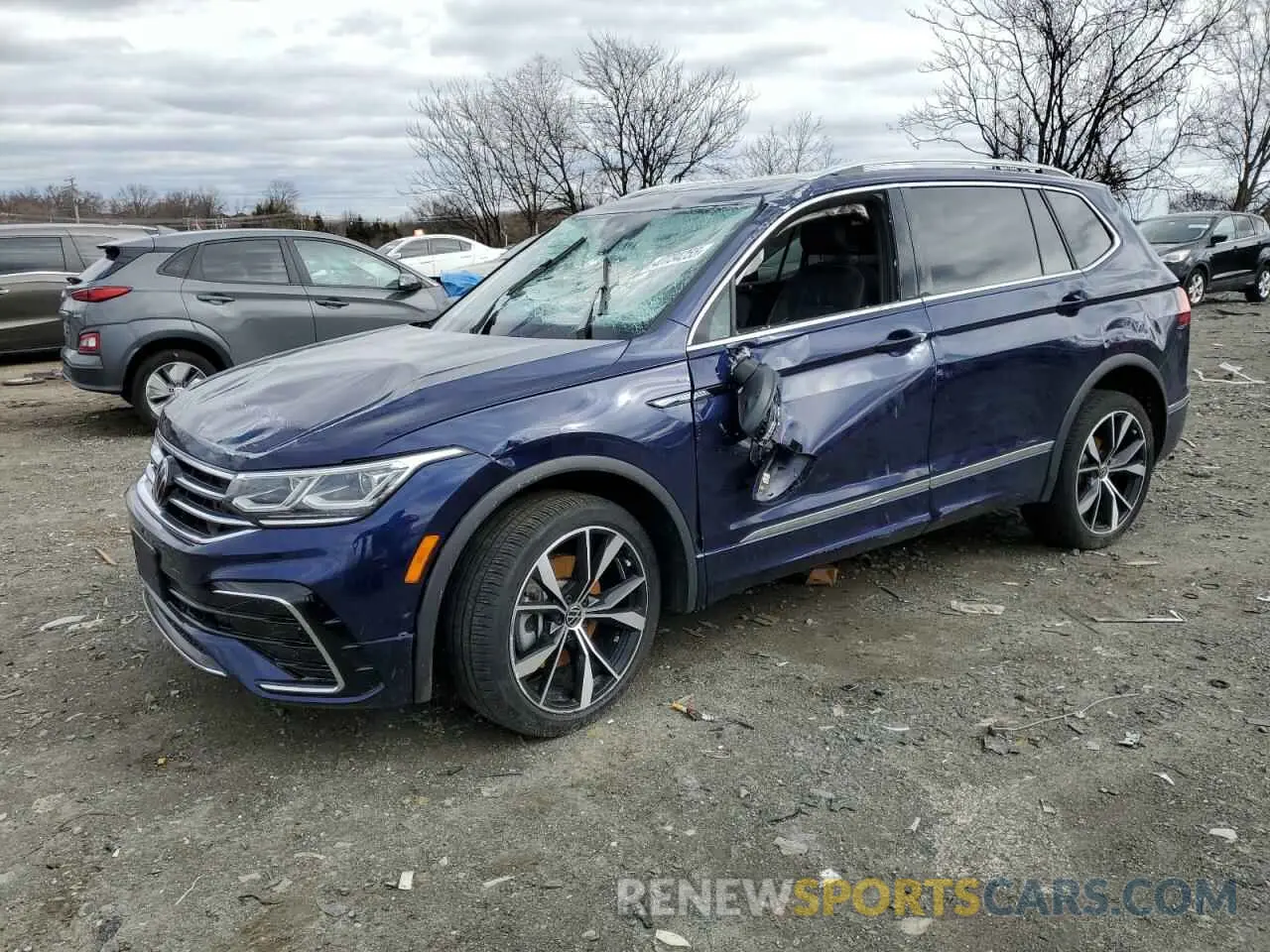 1 Photograph of a damaged car 3VV4B7AX2RM031987 VOLKSWAGEN TIGUAN 2024