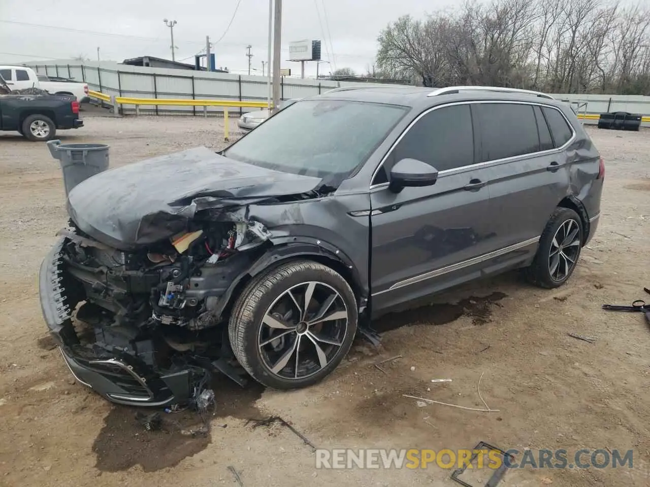 1 Photograph of a damaged car 3VV4B7AX7RM158394 VOLKSWAGEN TIGUAN 2024