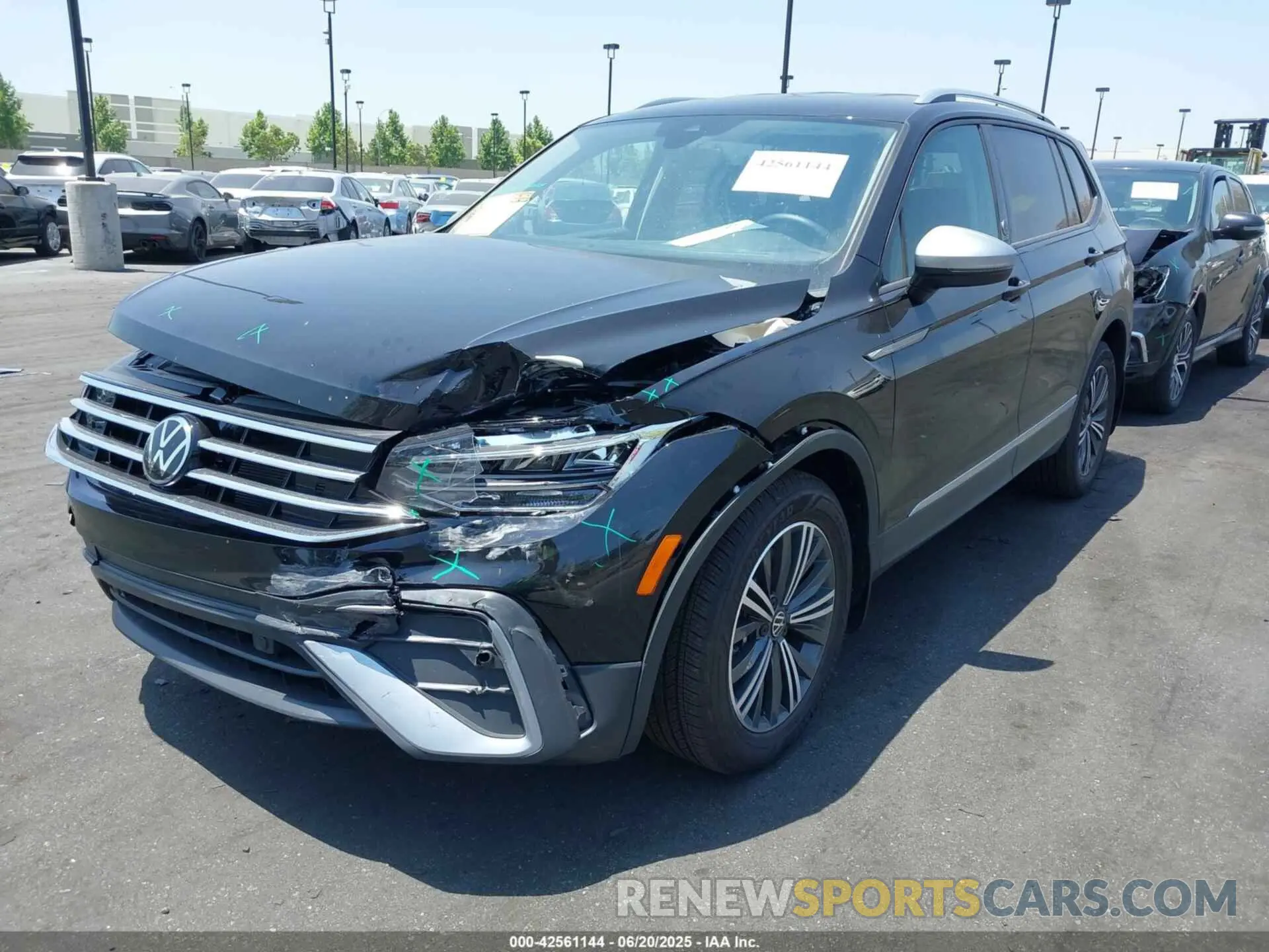 2 Photograph of a damaged car 3VV6B7AX5RM225731 VOLKSWAGEN TIGUAN 2024