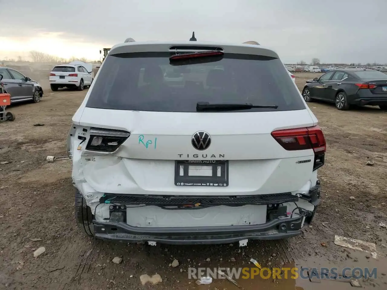 6 Photograph of a damaged car 3VV8B7AX3RM115902 VOLKSWAGEN TIGUAN 2024