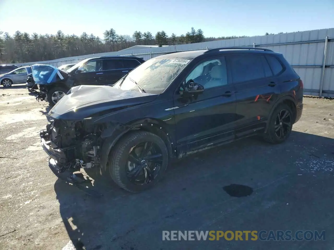 1 Фотография поврежденного автомобиля 3VV8B7AX3RM119030 VOLKSWAGEN TIGUAN 2024