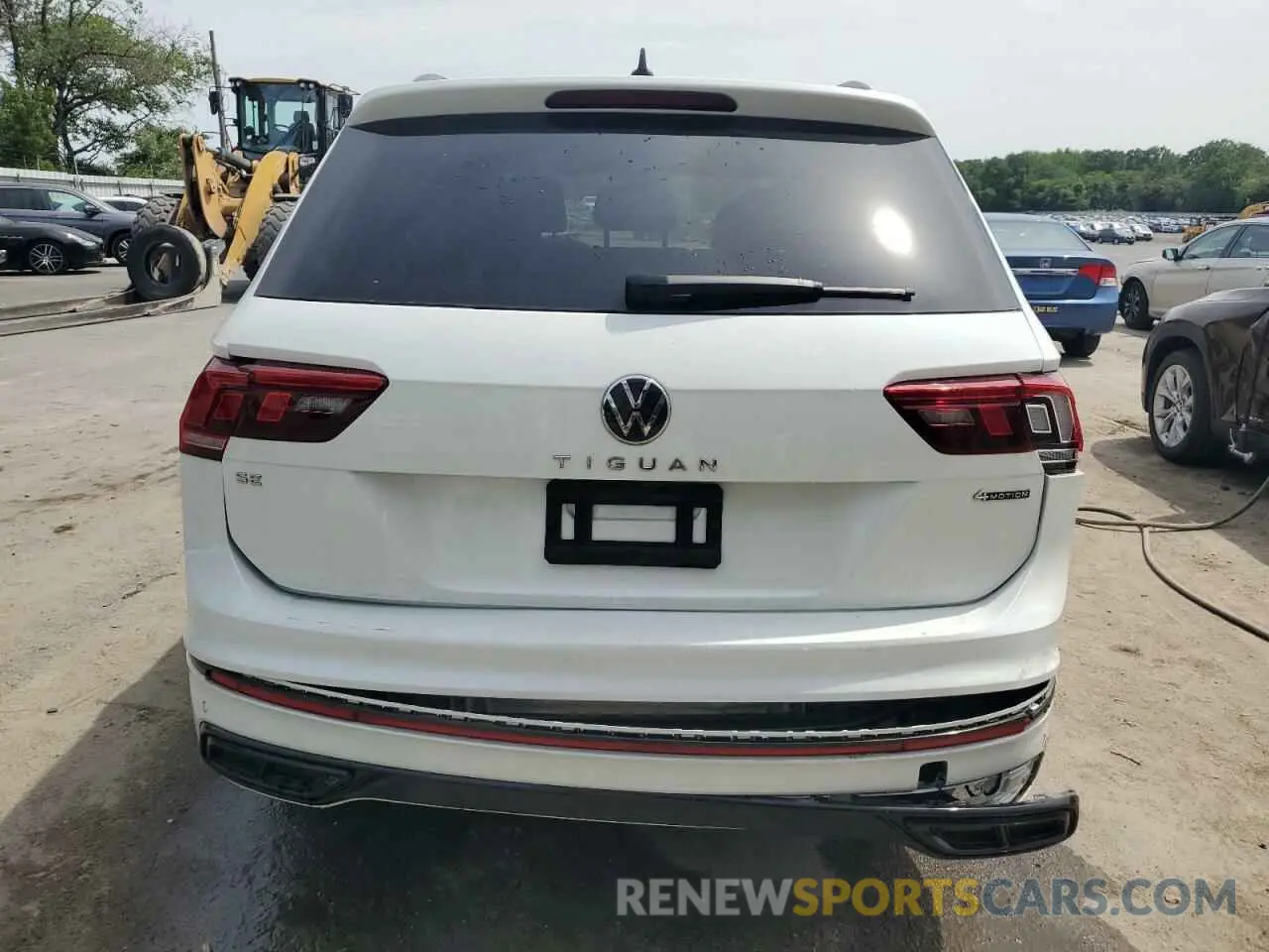 6 Photograph of a damaged car 3VV8B7AX7RM117751 VOLKSWAGEN TIGUAN 2024