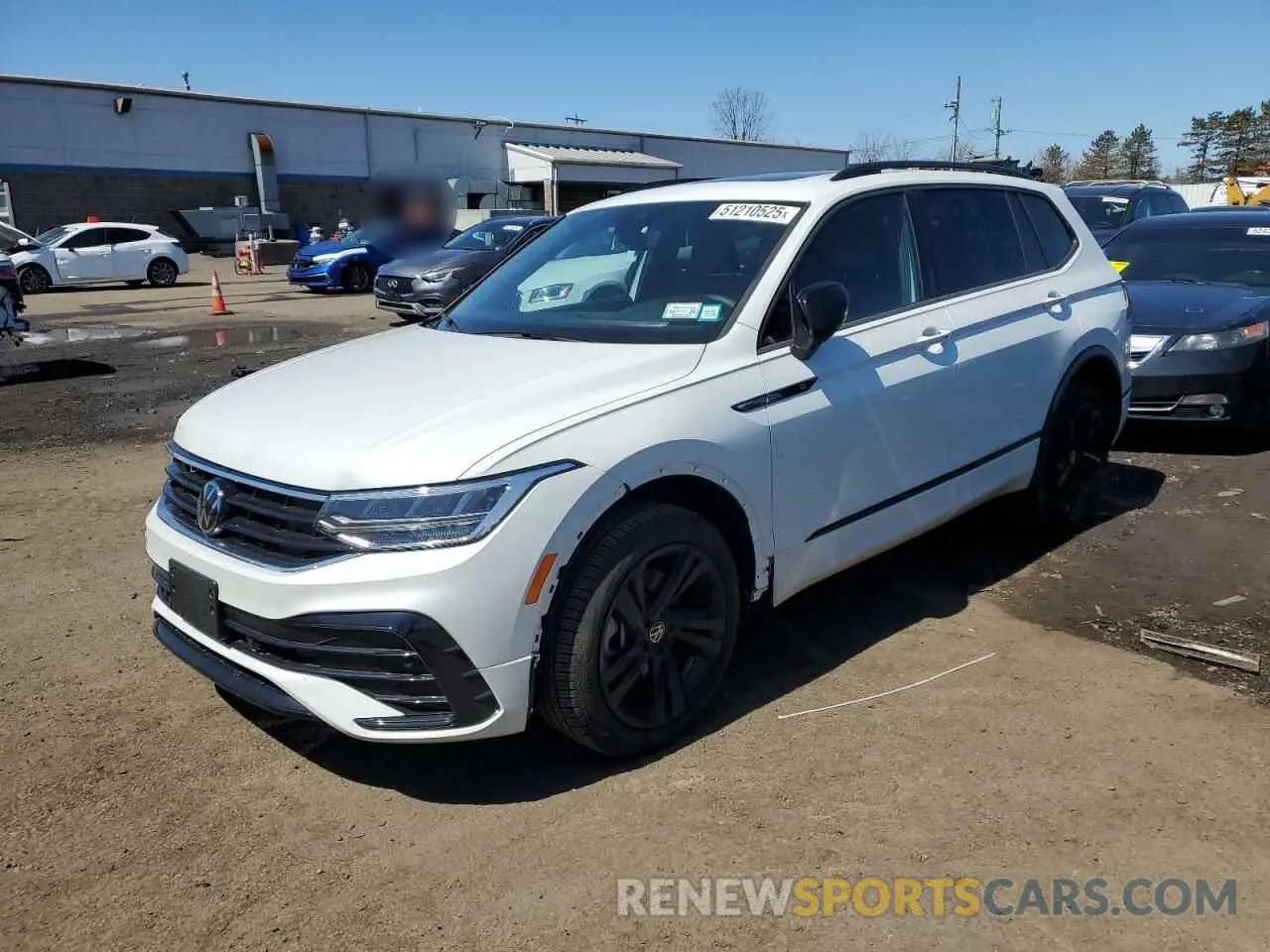 1 Фотография поврежденного автомобиля 3VV8B7AX9RM149200 VOLKSWAGEN TIGUAN 2024