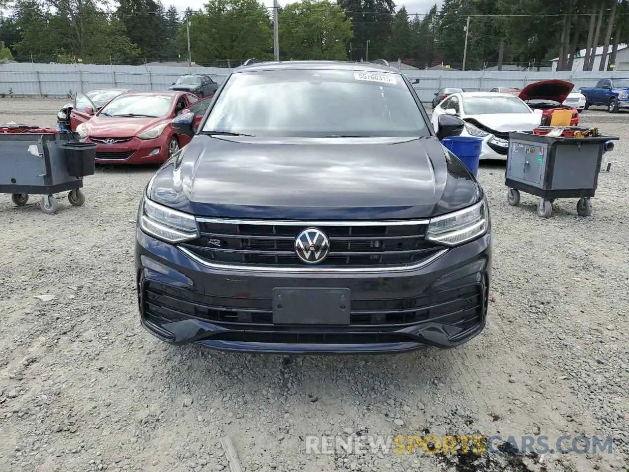 5 Photograph of a damaged car 3VV8B7AXXRM063670 VOLKSWAGEN TIGUAN 2024