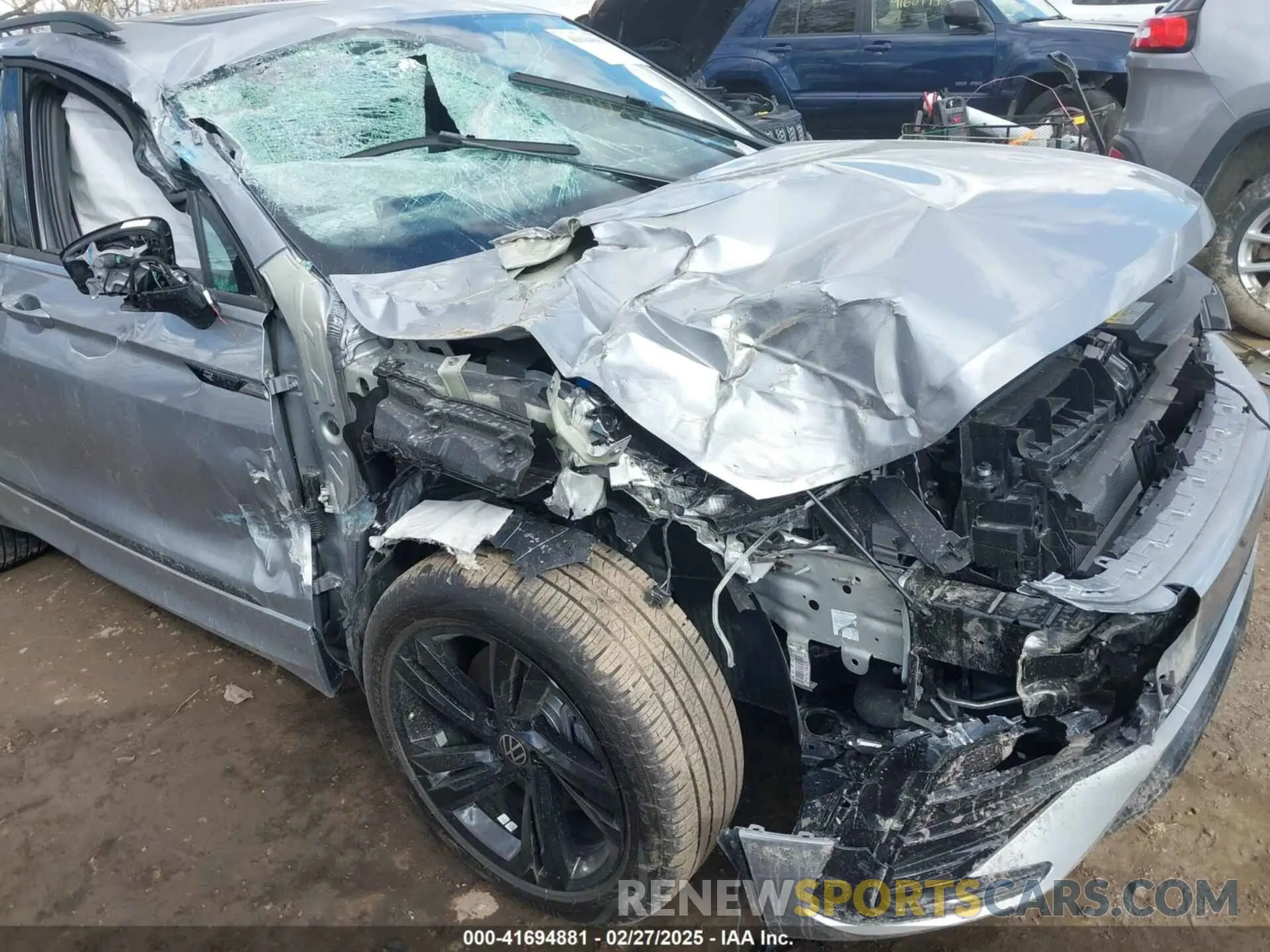 6 Фотография поврежденного автомобиля 3VVCB7AX2RM209005 VOLKSWAGEN TIGUAN 2024