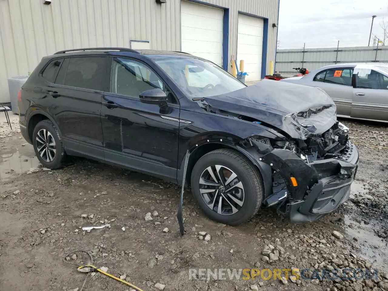 4 Фотография поврежденного автомобиля 3VVFB7AX9RM114972 VOLKSWAGEN TIGUAN 2024