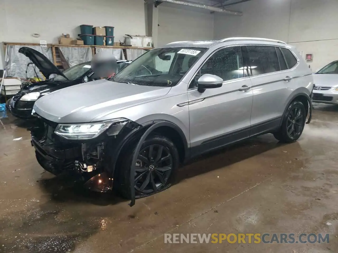 1 Photograph of a damaged car 3VVMB7AX2RM184367 VOLKSWAGEN TIGUAN 2024