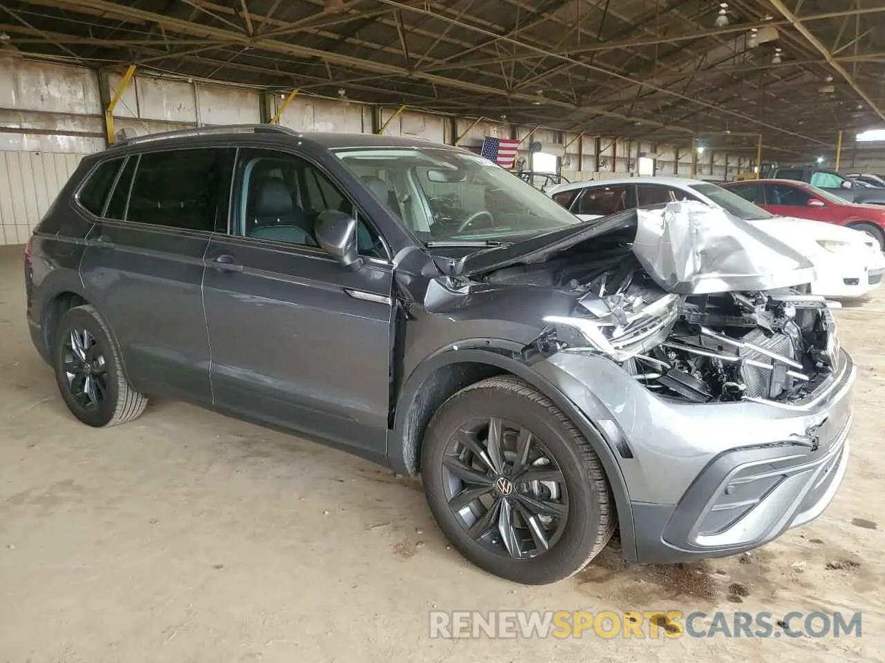 4 Фотография поврежденного автомобиля 3VVNB7AX3RM114137 VOLKSWAGEN TIGUAN 2024