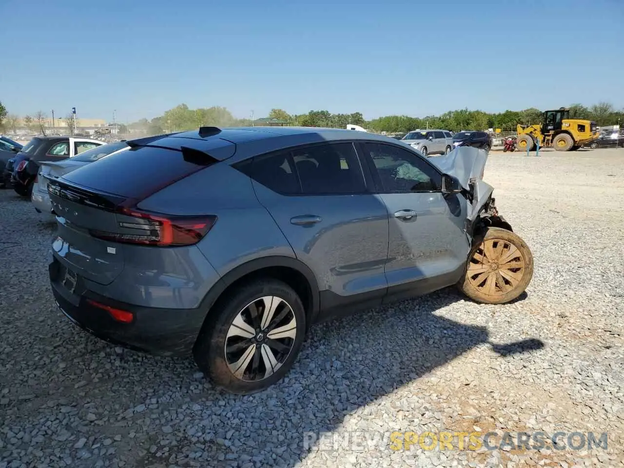 3 Photograph of a damaged car YV4ED3GLXP2035930 VOLVO C40 RECHAR 2023