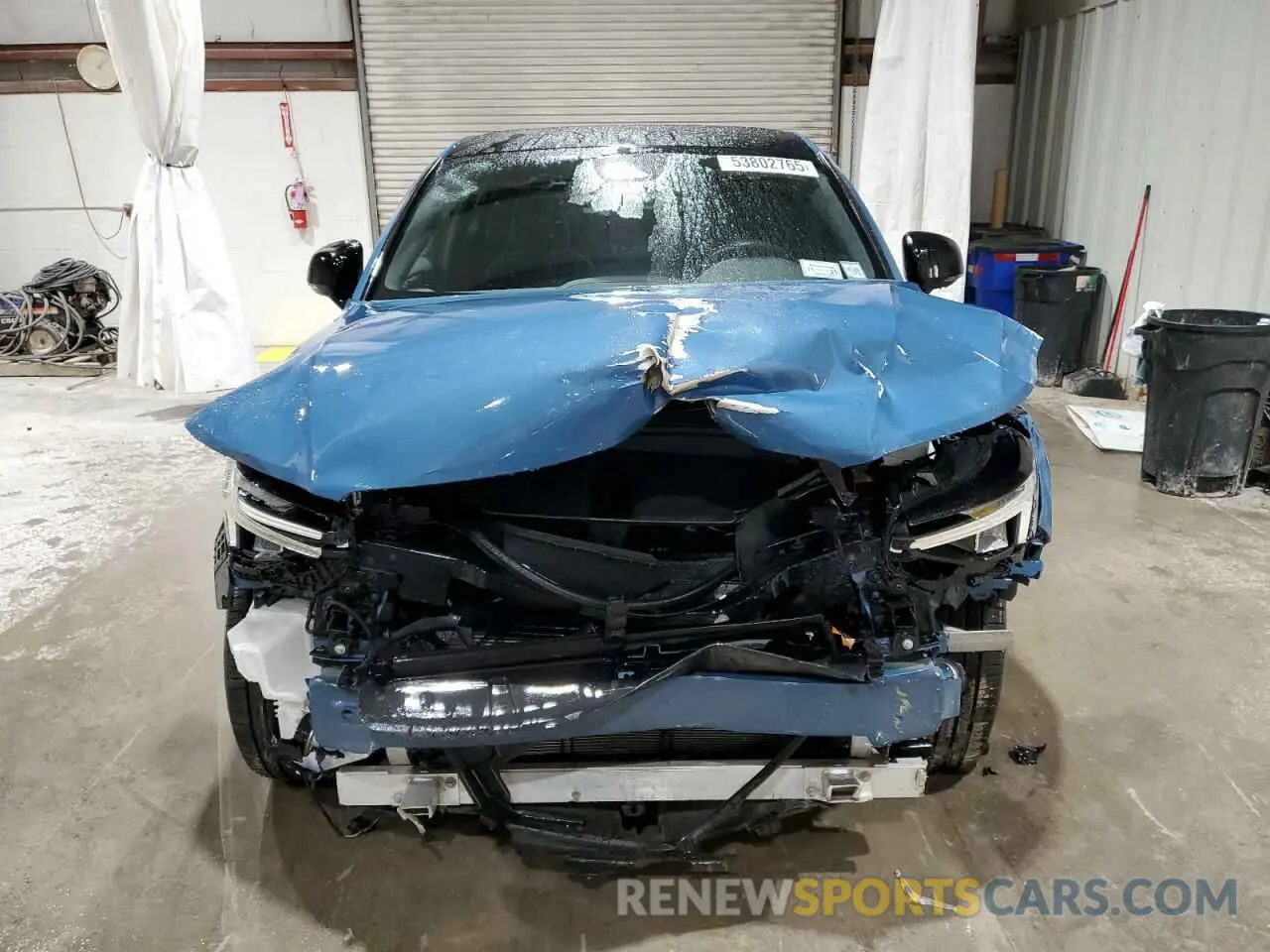 5 Photograph of a damaged car YV4ED3GLXP2049195 VOLVO C40 RECHAR 2023