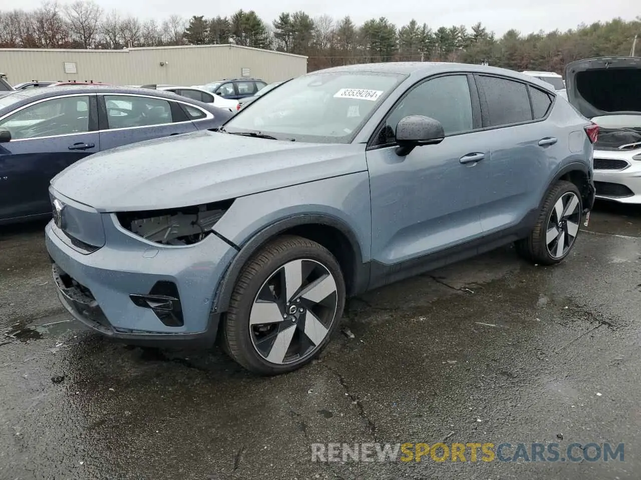 1 Photograph of a damaged car YV4ED3GMXP2028081 VOLVO C40 RECHAR 2023