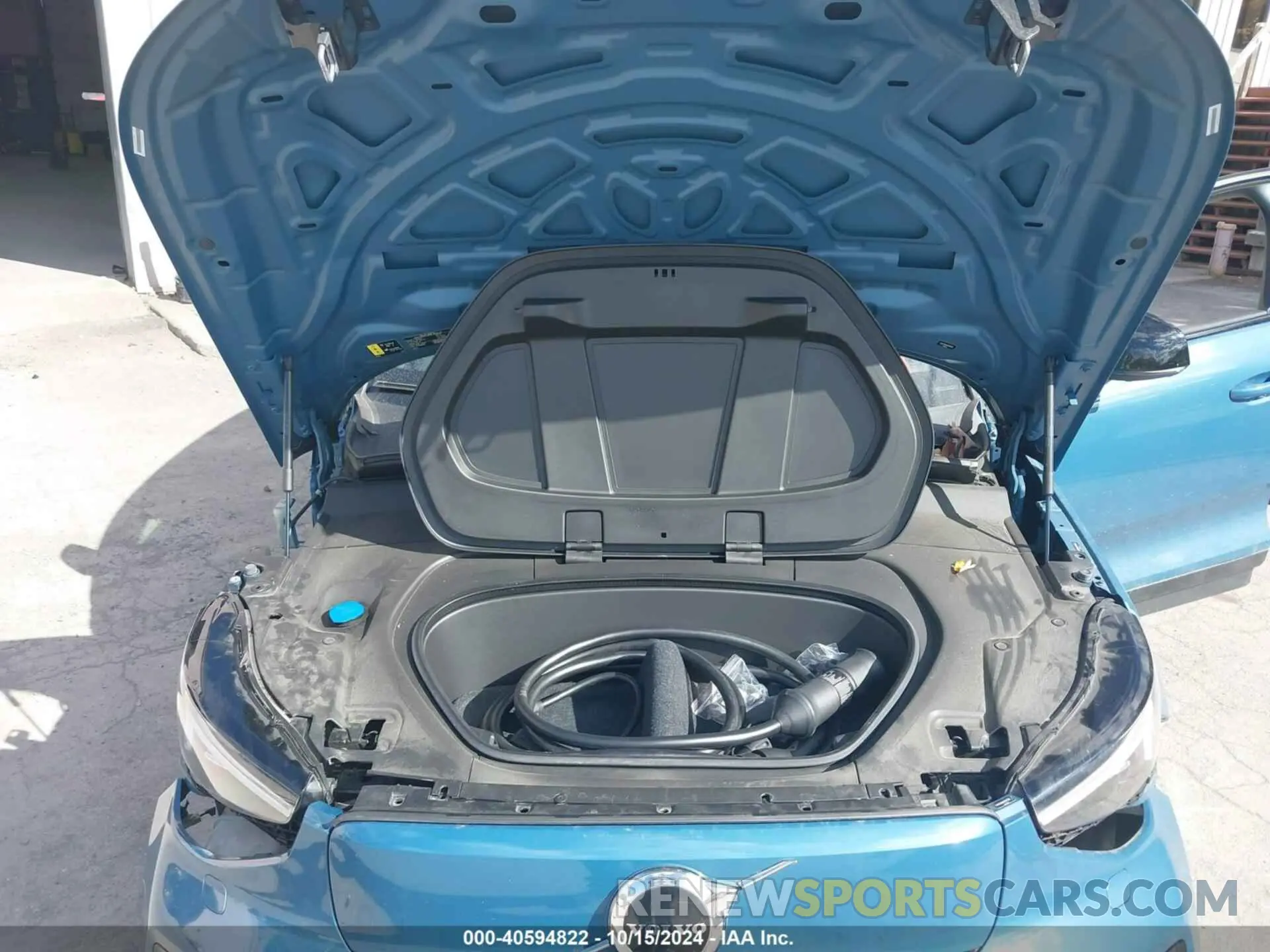 10 Photograph of a damaged car YV4ED3GB4N2003298 VOLVO C40 RECHARGE PURE ELECTRIC 2022