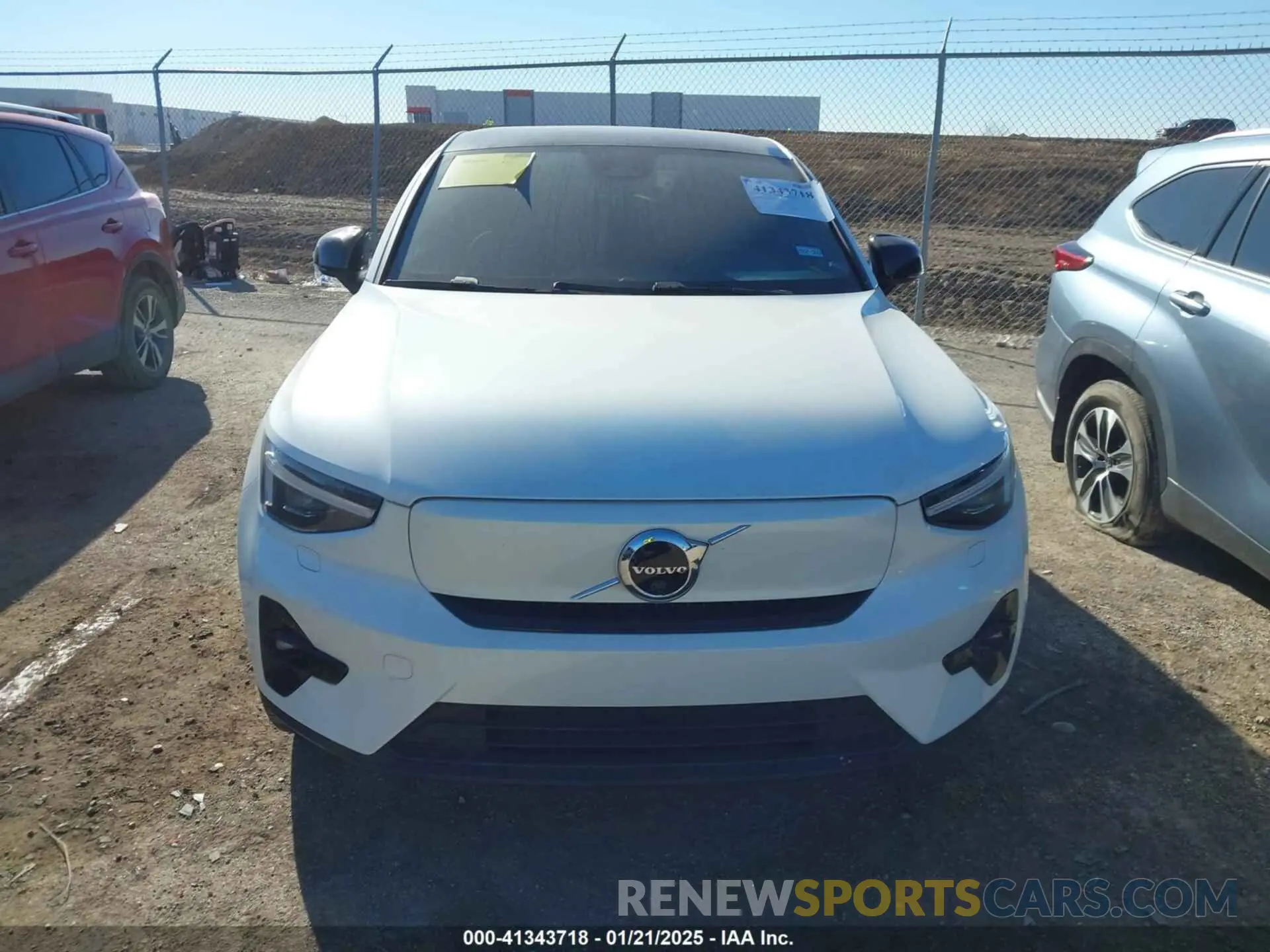 12 Фотография поврежденного автомобиля YV4ED3GM0P2047030 VOLVO C40 RECHARGE PURE ELECTRIC 2023