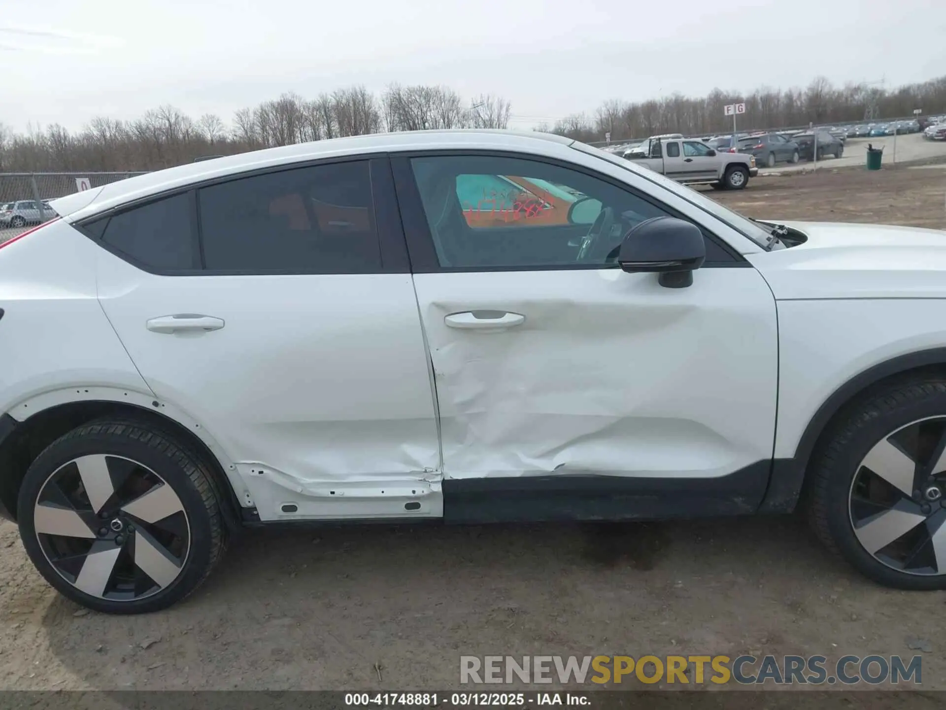 6 Photograph of a damaged car YV4ED3GM1P2056366 VOLVO C40 RECHARGE PURE ELECTRIC 2023