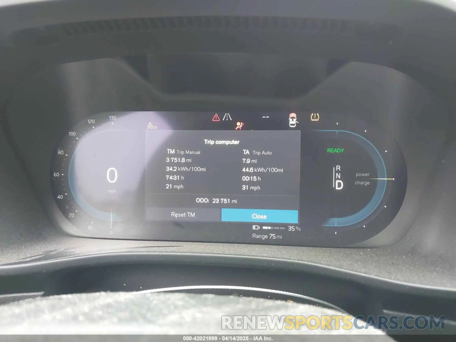 7 Photograph of a damaged car YV4ED3GM5P2036704 VOLVO C40 RECHARGE PURE ELECTRIC 2023