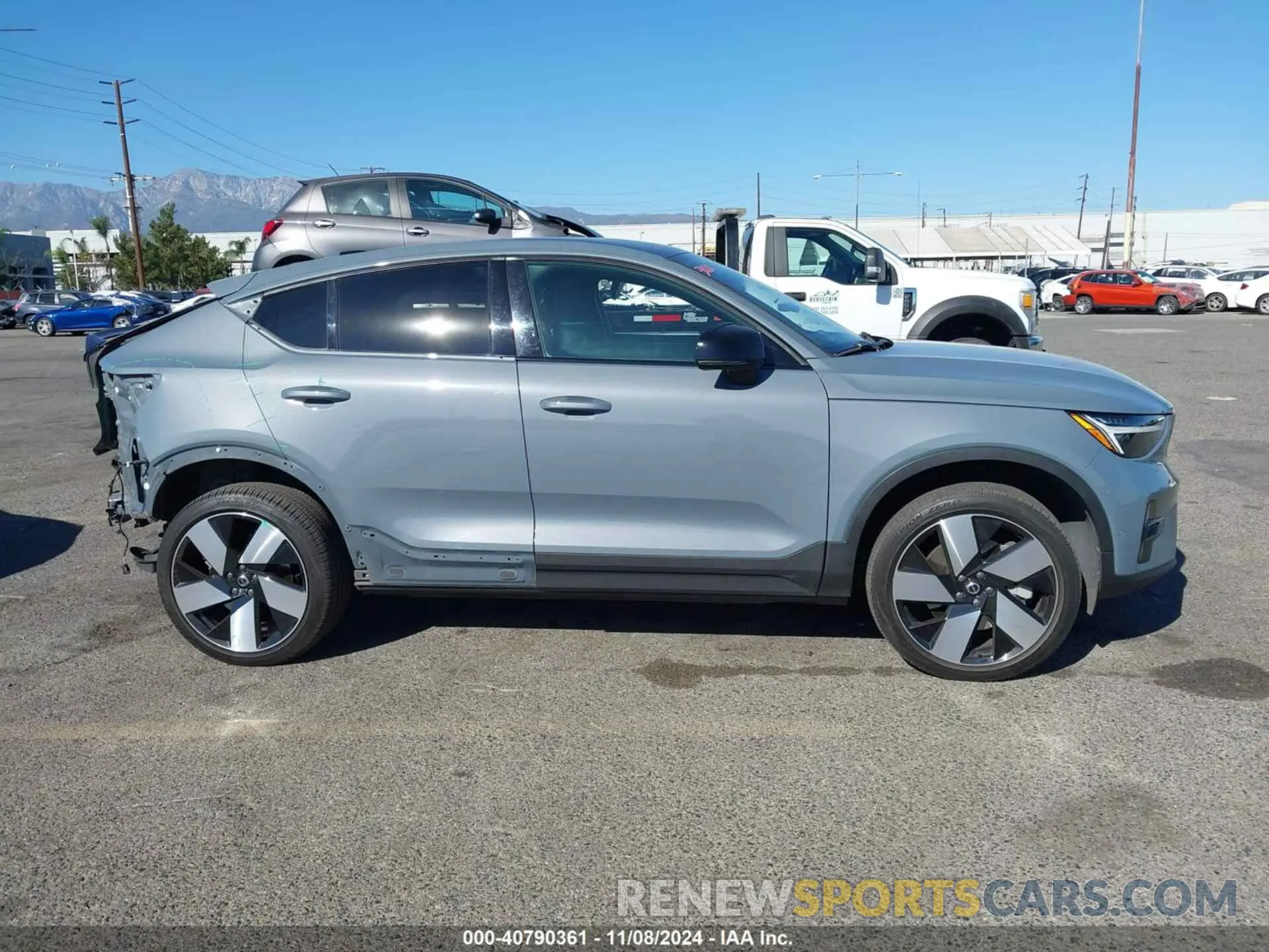 14 Photograph of a damaged car YV4ED3GM6P2027865 VOLVO C40 RECHARGE PURE ELECTRIC 2023