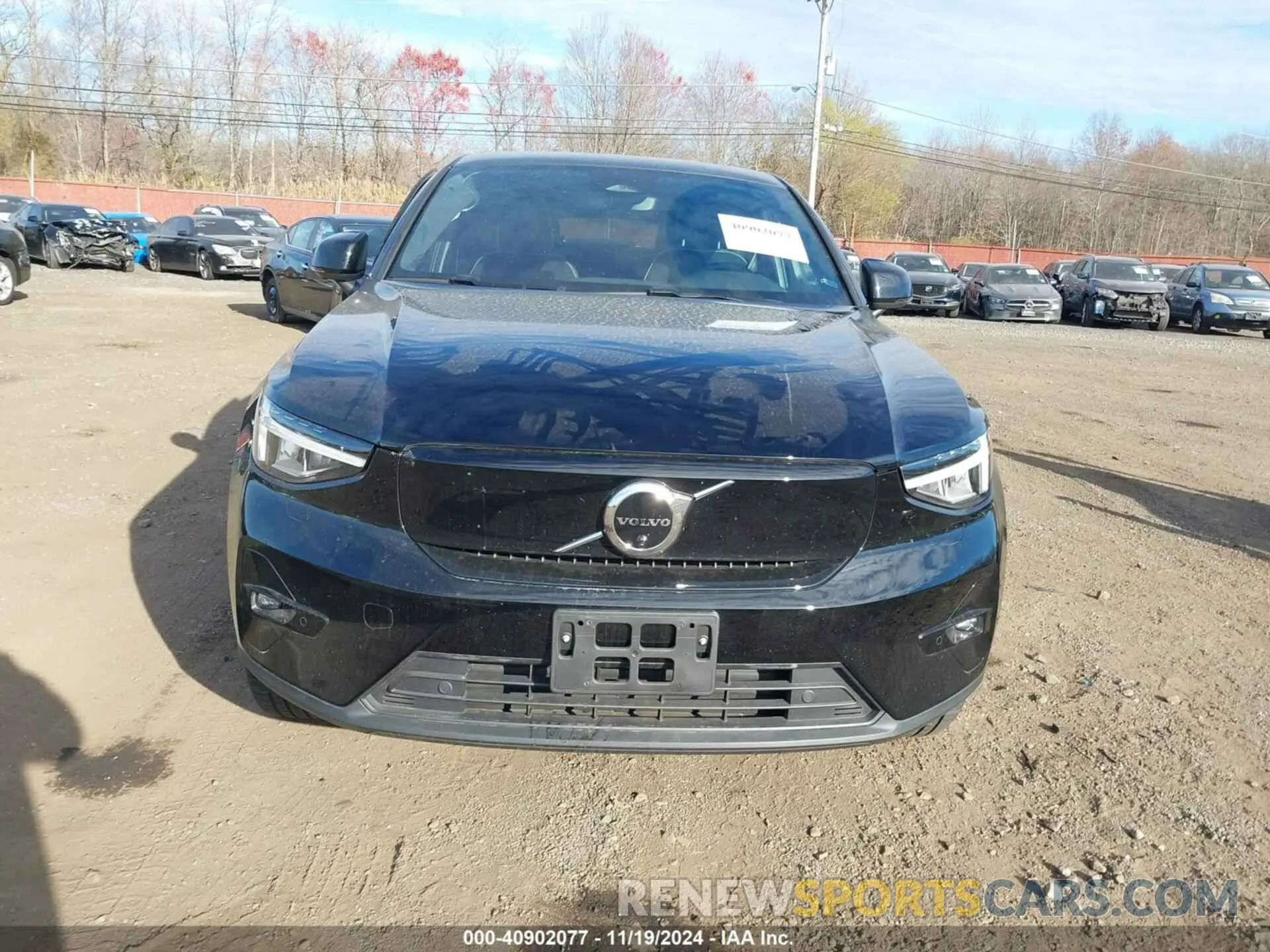 12 Photograph of a damaged car YV4ED3GM7P2053763 VOLVO C40 RECHARGE PURE ELECTRIC 2023