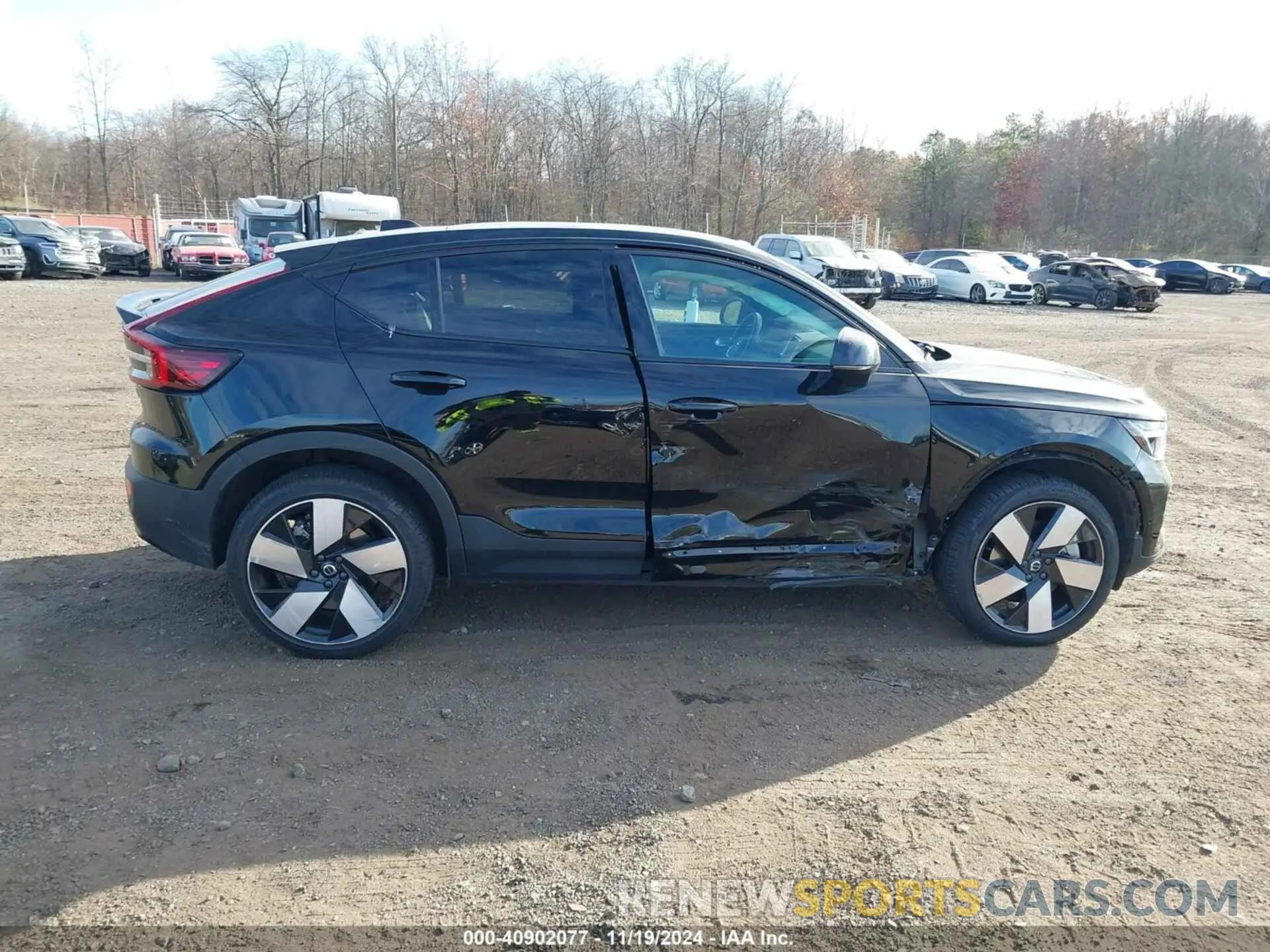 13 Photograph of a damaged car YV4ED3GM7P2053763 VOLVO C40 RECHARGE PURE ELECTRIC 2023