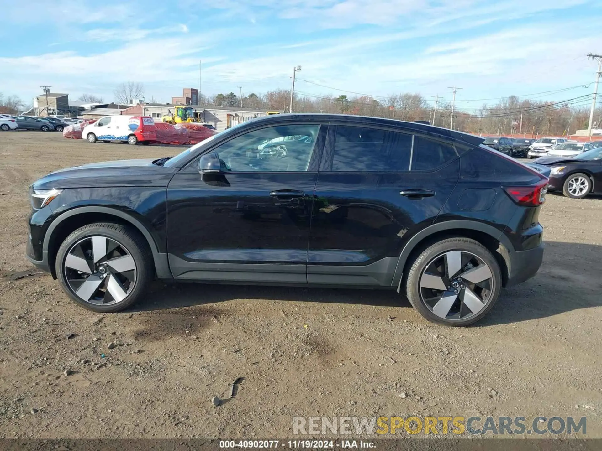 14 Photograph of a damaged car YV4ED3GM7P2053763 VOLVO C40 RECHARGE PURE ELECTRIC 2023