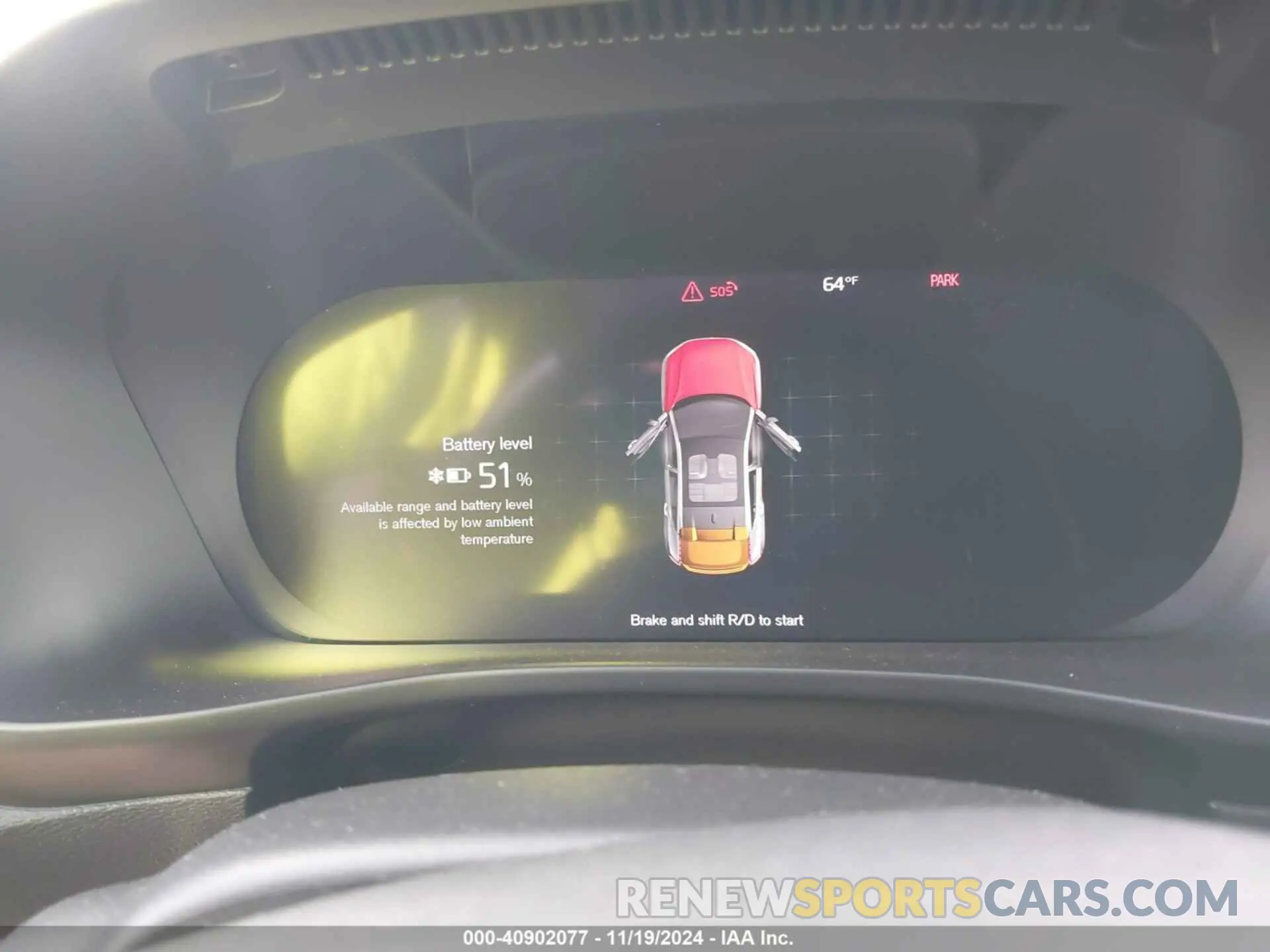 17 Photograph of a damaged car YV4ED3GM7P2053763 VOLVO C40 RECHARGE PURE ELECTRIC 2023