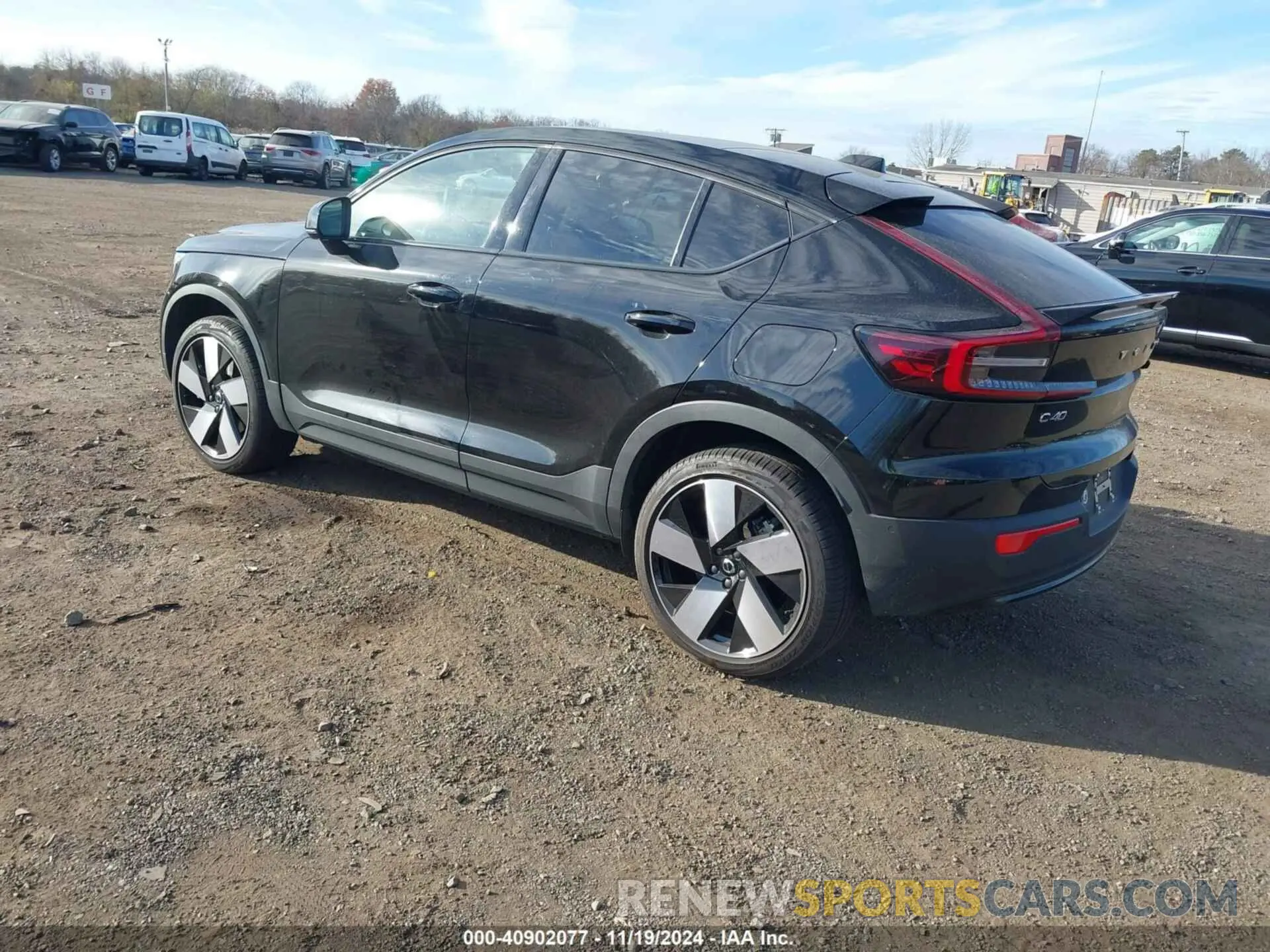 3 Photograph of a damaged car YV4ED3GM7P2053763 VOLVO C40 RECHARGE PURE ELECTRIC 2023